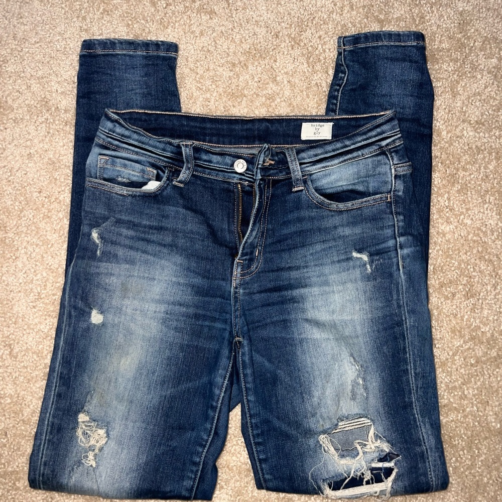 Bridge by gly buckle jeans